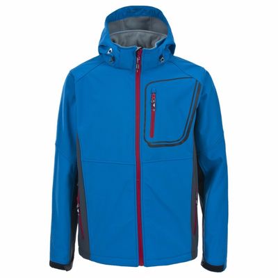 Veste à capuchon de Softshell de garçon de vêtement de veste d'ENFANTS respirables extérieurs de polyester