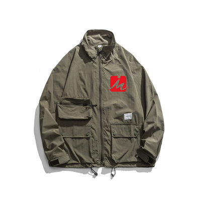 Les vestes imperméables à capuchon d'anorak jaillissent veste d'Autumn Outdoor Light Windbreaker