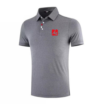 Spandex colleté respirable Recyled de Polo Shirts Mens Golf Shirts de polyester