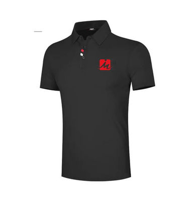 Spandex colleté respirable Recyled de Polo Shirts Mens Golf Shirts de polyester