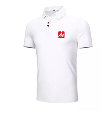 Spandex colleté respirable Recyled de Polo Shirts Mens Golf Shirts de polyester