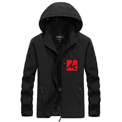 Manteau occasionnel de vestes de l'anorak des hommes imperméables à capuchon militaires d'anorak