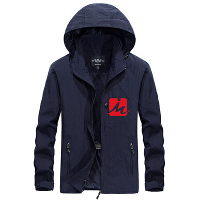 Manteau occasionnel de vestes de l'anorak des hommes imperméables à capuchon militaires d'anorak