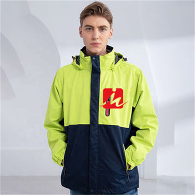 3 dans des vestes imperméables de 1 Softshell imperméabilisez augmenter la veste Couture-scellée