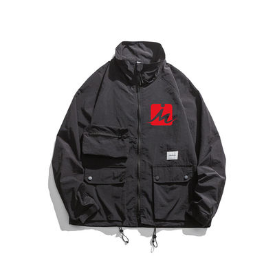 Les vestes imperméables à capuchon d'anorak jaillissent veste d'Autumn Outdoor Light Windbreaker