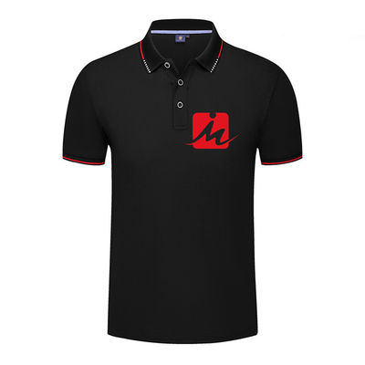 Les T-shirts occasionnels du coton des hommes d'OEM ont tricoté le golf respirable Polo Shirts
