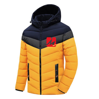 Bombardier de capitonnage chaud Jean Jacket de bulle de veste brillante capitonné par décolleur