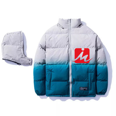 Le décolleur d'OEM a capitonné la veste de décolleur de gradient adaptée aux besoins du client par polyester de veste