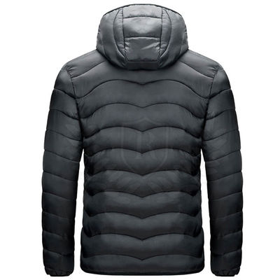 Les vestes légères faites sur commande d'hiver d'anorak de bulle imperméabilisent les douilles démontables respirables