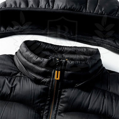 Les vestes légères faites sur commande d'hiver d'anorak de bulle imperméabilisent les douilles démontables respirables