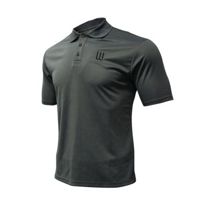 Polo Shirts respirable épais 240 GSM a brodé la piqué 100% de rayonne Polo Shirt Soft