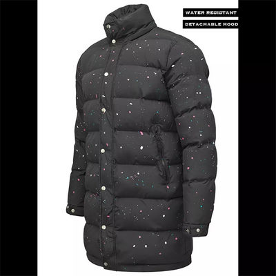 Survêtement chaud fait sur commande d'hiver de veste capitonné par décolleur BRILLANT en bas de veste