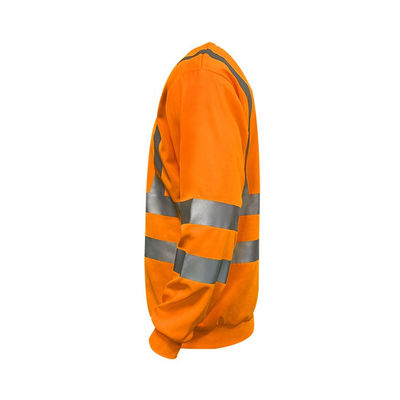 Les hauts vêtements adaptés aux besoins du client de visibilité gainent longtemps le garde de sécurité Uniform Shirts