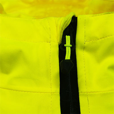 Hauts vêtements de travail imperméables de Vis Uniform Reflective Work Jacket de vêtements de visibilité salut