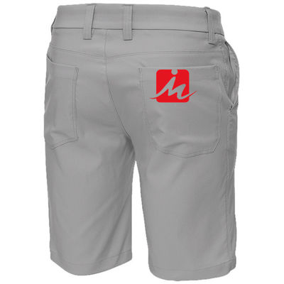 Le golf occasionnel du bout droit des hommes court-circuite des shorts respirables à séchage rapide de golf de Spandex de polyester