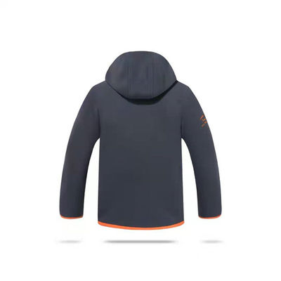 Tirette 100% respirable imperméable faite sur commande de veste de polyester de laine polaire d'enfants de vestes