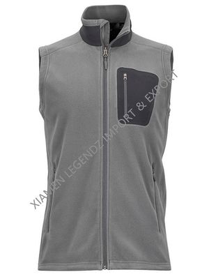 Veste de hausse courante extérieure colorée d'hiver de polyester de veste polaire d'ouatine