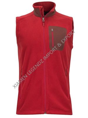 Veste de hausse courante extérieure colorée d'hiver de polyester de veste polaire d'ouatine