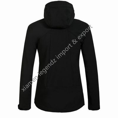 Survêtement respirable extérieur de femmes d'hiver de vestes imperméables fonctionnelles de Softshell