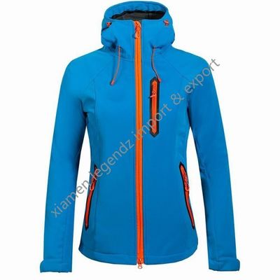 Survêtement respirable extérieur de femmes d'hiver de vestes imperméables fonctionnelles de Softshell