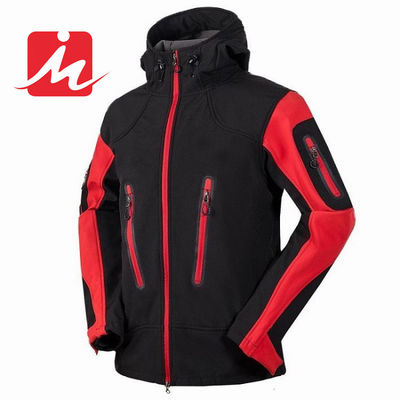 Hommes imperméables extérieurs de vestes de Softshell de montagne augmentant des vestes d'hiver