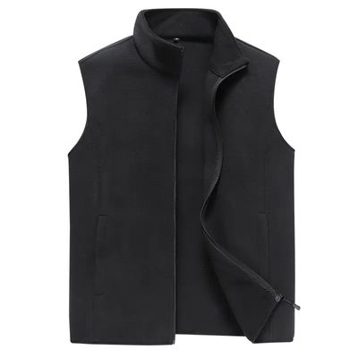 Gilet en molleton pour sports de plein air en molleton polaire Rpet respirant coupe-vent pour homme