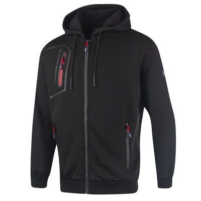 Fermeture éclair par la veste mince de Softshell de sangle de veste suée par ouatine collée