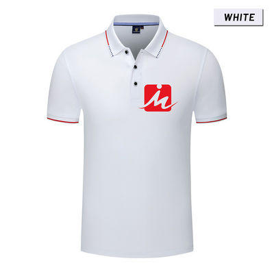 Les T-shirts occasionnels du coton des hommes d'OEM ont tricoté le golf respirable Polo Shirts