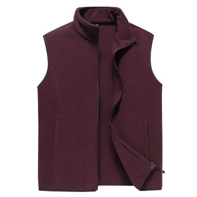 Gilet en molleton pour sports de plein air en molleton polaire Rpet respirant coupe-vent pour homme